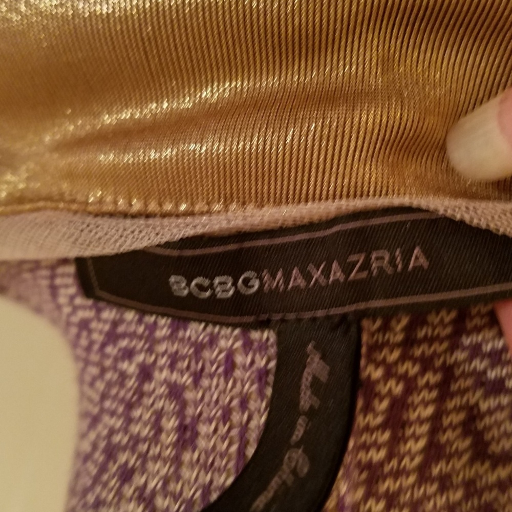 BCBG Max Azria Gold "Fresno" Knit Dress - Picture 2 of 8